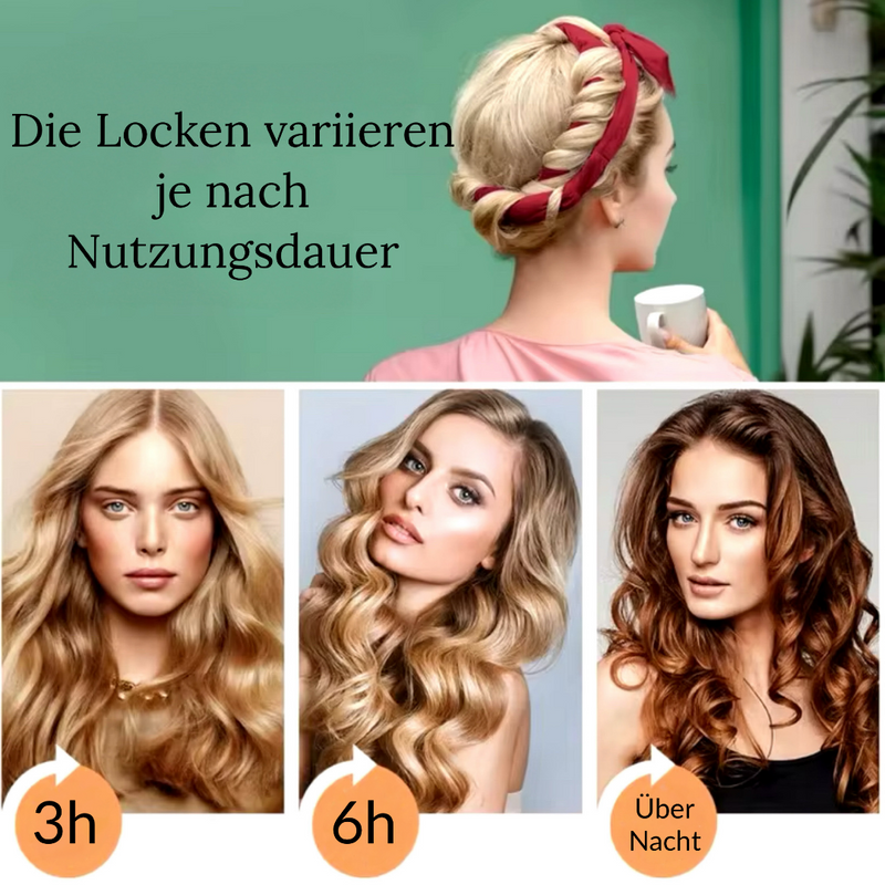 Hitzefreie Locken durch unser Locken-Stirnband!